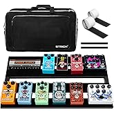 STRICH Guitar Pedal Board Aluminum Alloy 2.65lb Lightweight Effect Pedalboard 22'' x 12.5'' with Carry Bag, STANDARD 22 (Angl
