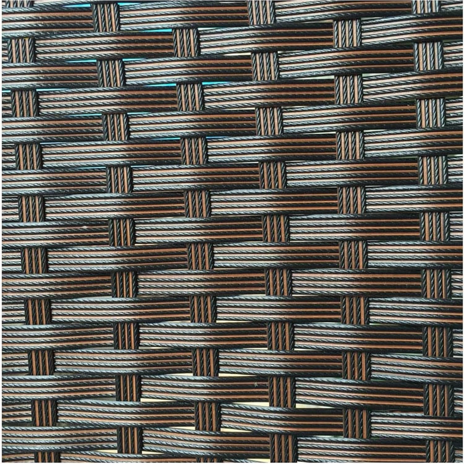 Photo 1 of 197FT/60m Wicker Repair Supplies Flat Synthetic Rattan Fix Kit Garden Patio Furniture Wicker Fix Supplies Thicken Rattan Weaving Material for Rattan Chair Sofa Basket
