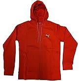 PUMA Men's High Risk Red Classics Tech FZ Hoodie DK - M