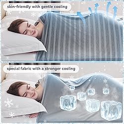 Guohaoi Cooling Throw Blanket for Hot