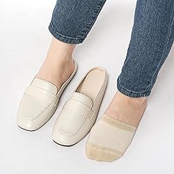 Women's Toe Socks for Mules, Half Socks for Women
