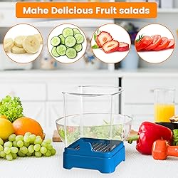 Upgraded Fruit Slicer Cup, Strawberry Slicer with
