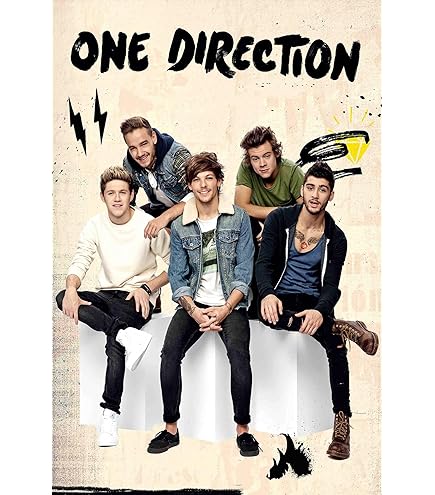 Amazon.com: One Direction Poster Print Maroon Harry Styles Zayn