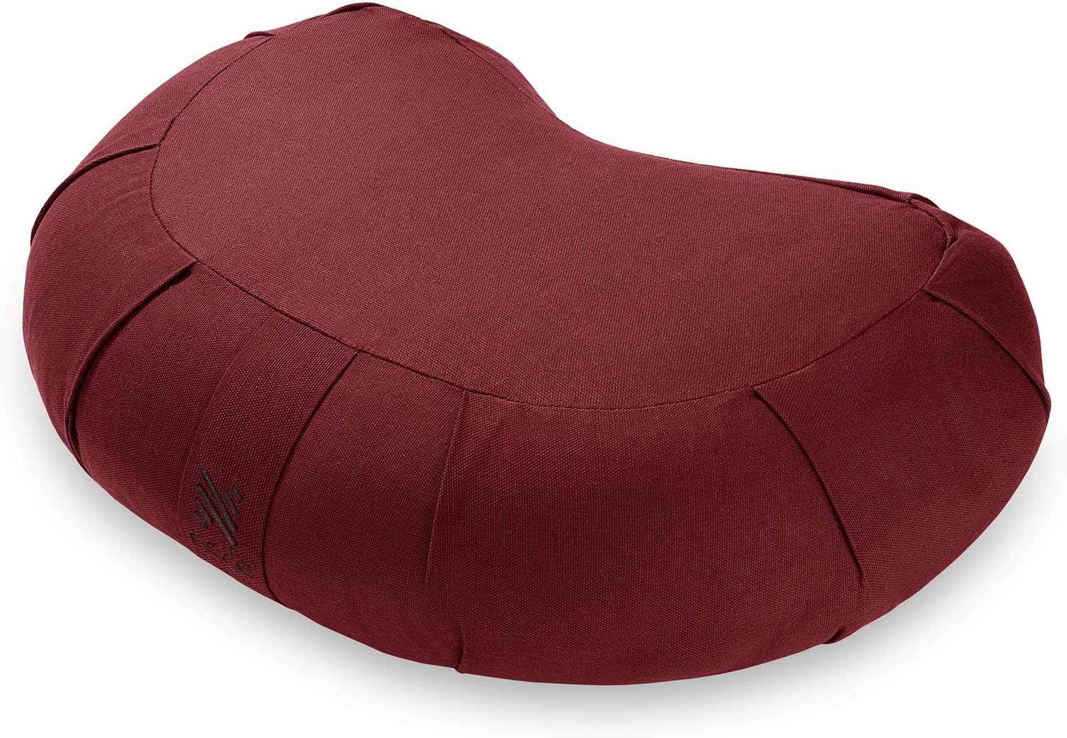 Node Fitness Organic Cotton 17" Crescent Meditation Cushion