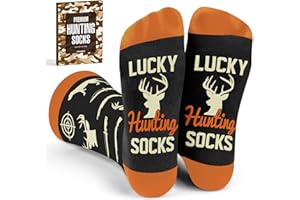 VICRAZY Hunting Gifts for Men - Deer & Duck Hunting Accessories - Christmas Gifts, Stocking Stuffers For Men - hunting Socks