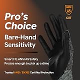 DEX FIT Level 5 Cut Resistant Gloves CR553 Prime 3D Comfort Touch Screen view 2