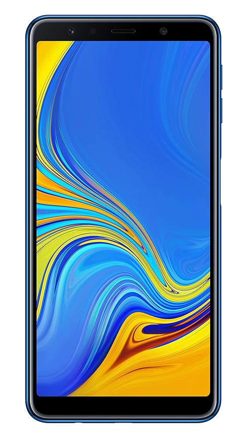 Samsung Galaxy A7 (2018) Smartphone Bundle SM-A750F 15,2 cm (6') 4 GB 64 GB SIM doble 4G blau 3300 mAh - Smartphone (24 MP, A