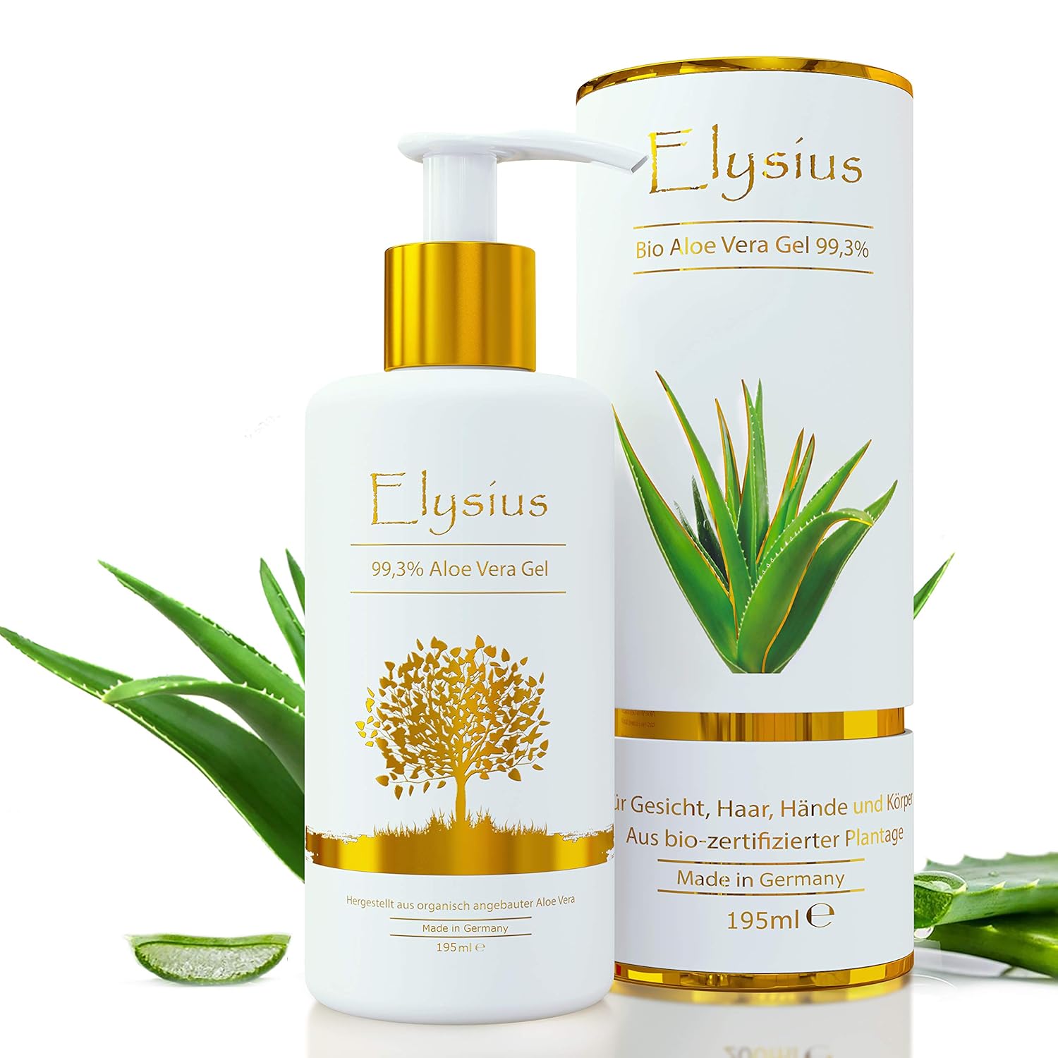 aloe vera gel bio 100 fur gesicht