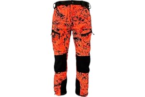 AYIN Camo Hunting Suit for Men Camo Jacket and Pants in Autumn Brown or Blaze Orange Camo Camouflage Clothes Outdoors