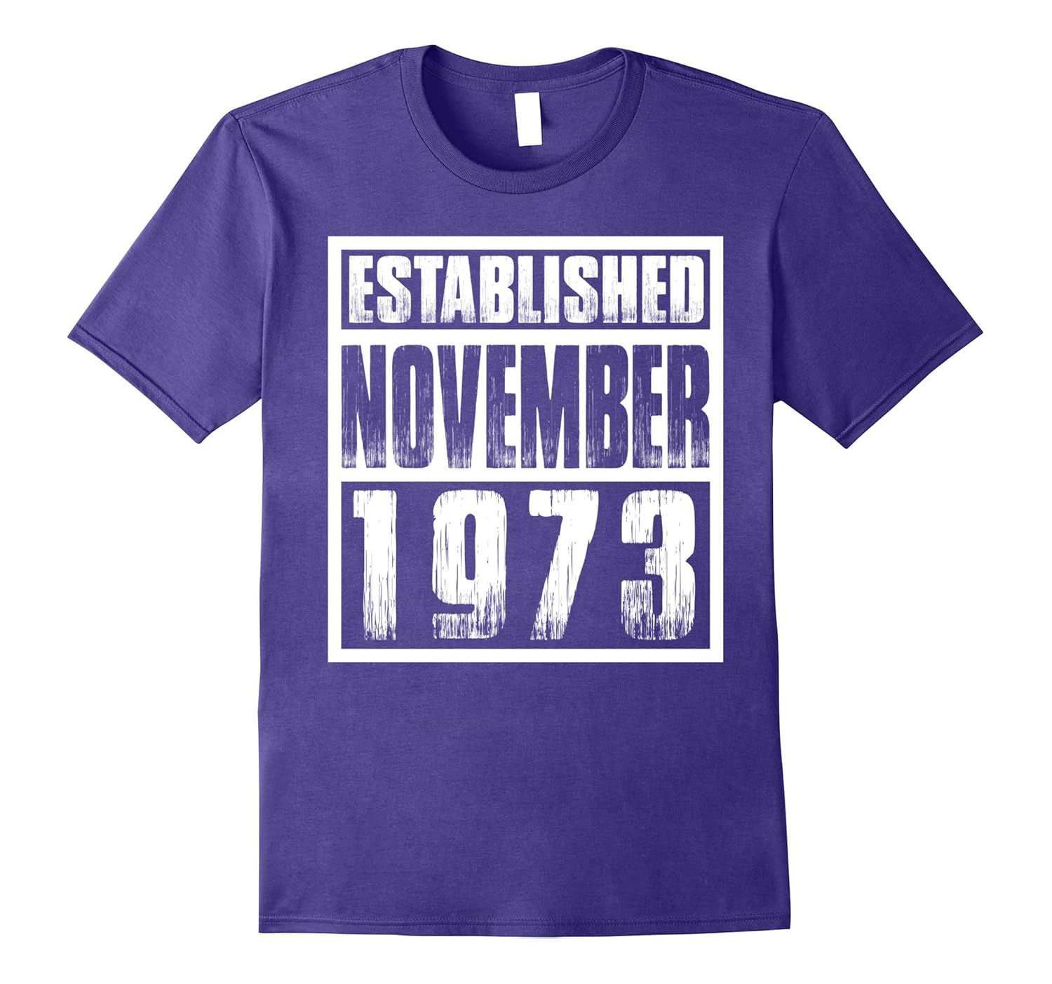 November 1973 44th Birthday Gift For 44 Years Old T-Shirt-Rose