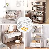 SUHAI 6 Packs Furniture Straps Metal Wall Anchor Anti-Tip Kit view 7