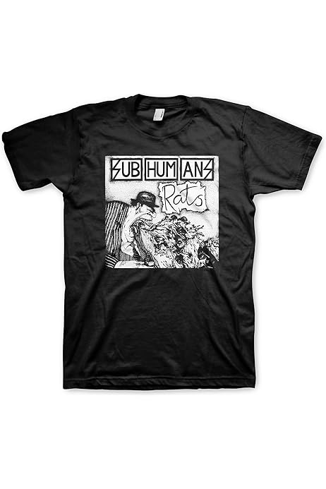 SUB HUMANS スカルデザイン Tシャツ ダークグレー