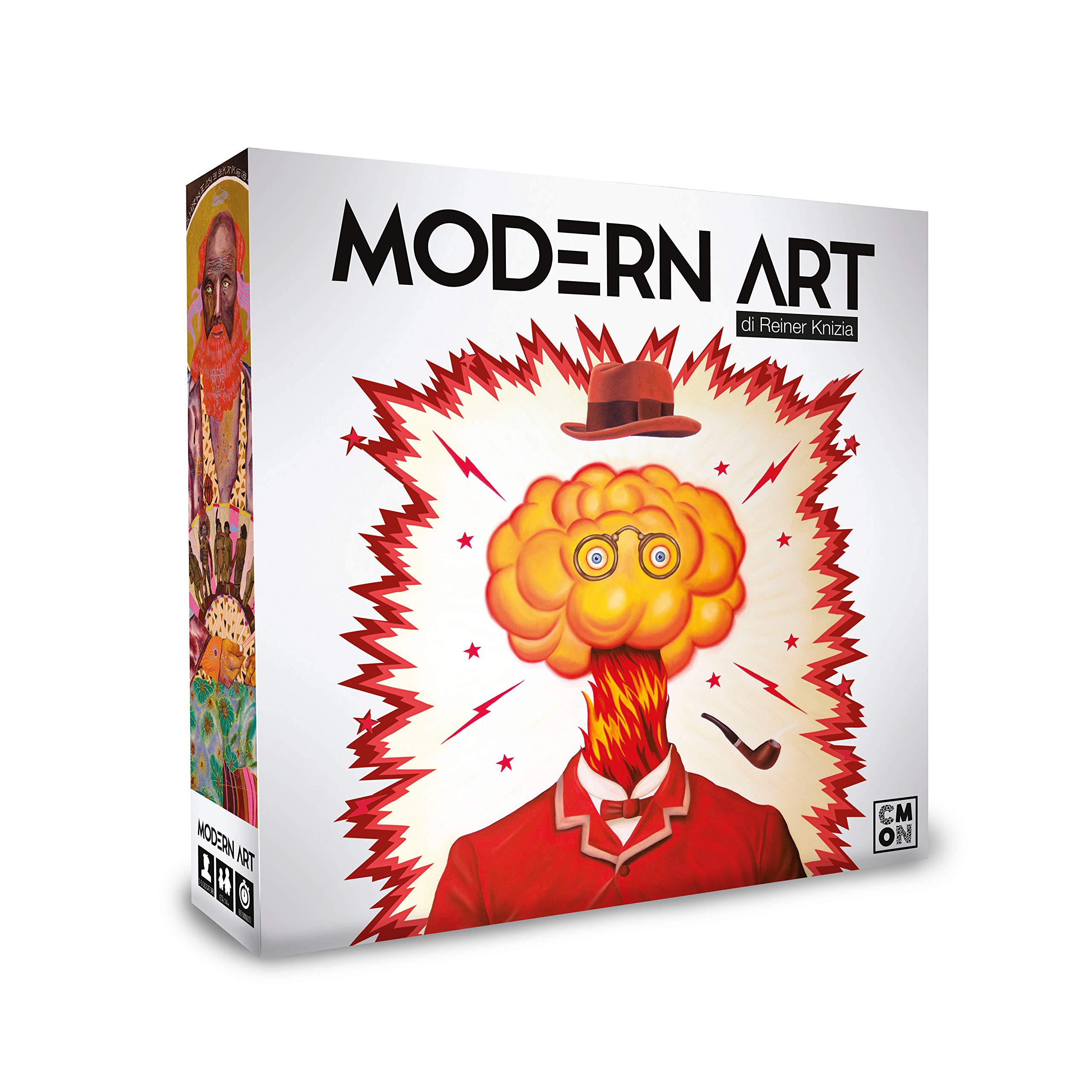 Asmodee - Modern Art, Board Game, 3-5 Players, 14+ Years, Italian Edition