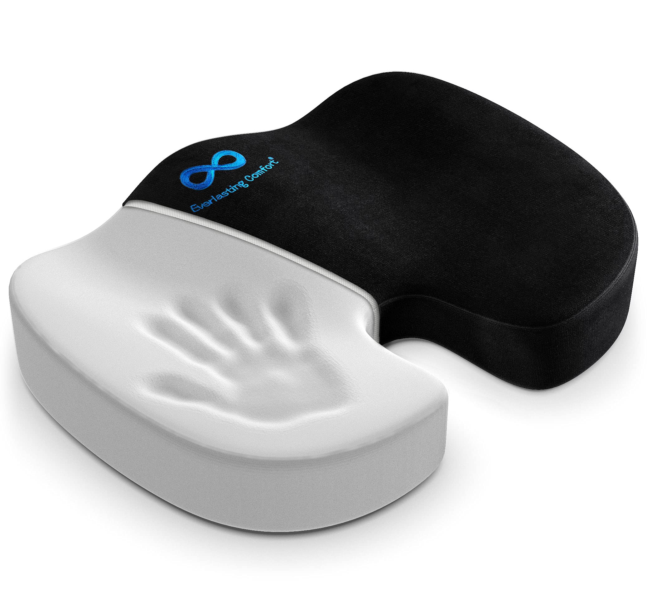 Everlasting Comfort Office Chair Seat Cushion for Back Coccyx Tail | amzdealz