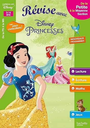Download Révise avec les Princesses De la PS à la MS - Cahier de vacances PDF