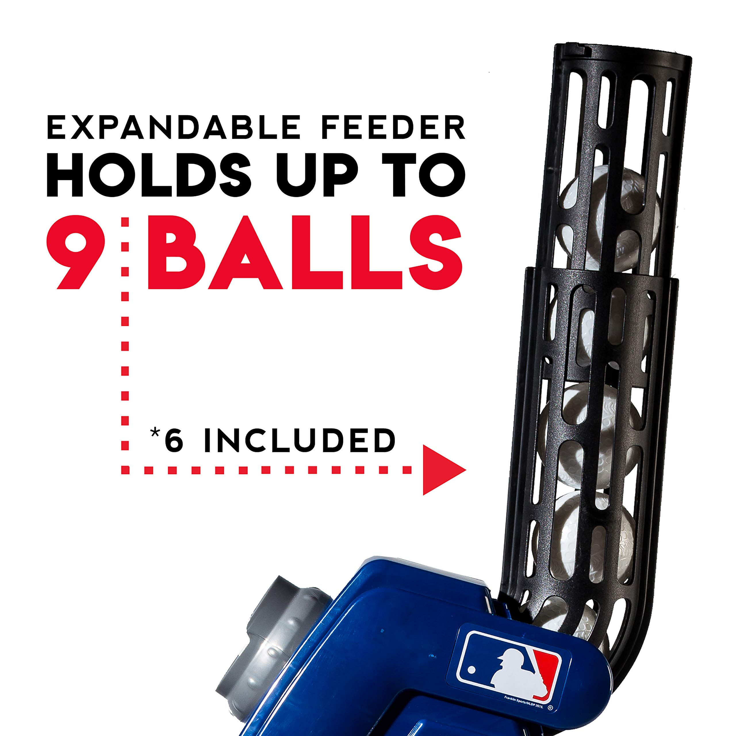 Franklin Sports Baseball Pitching Machine Adjustable Baseball Hitting