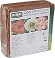Kempf Compressed Coco Fiber Growing Potting Mix 10-Pound Block, Medium