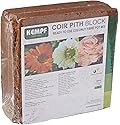 Kempf Compressed Coco Fiber Growing Potting Mix 10-Pound Block, Medium