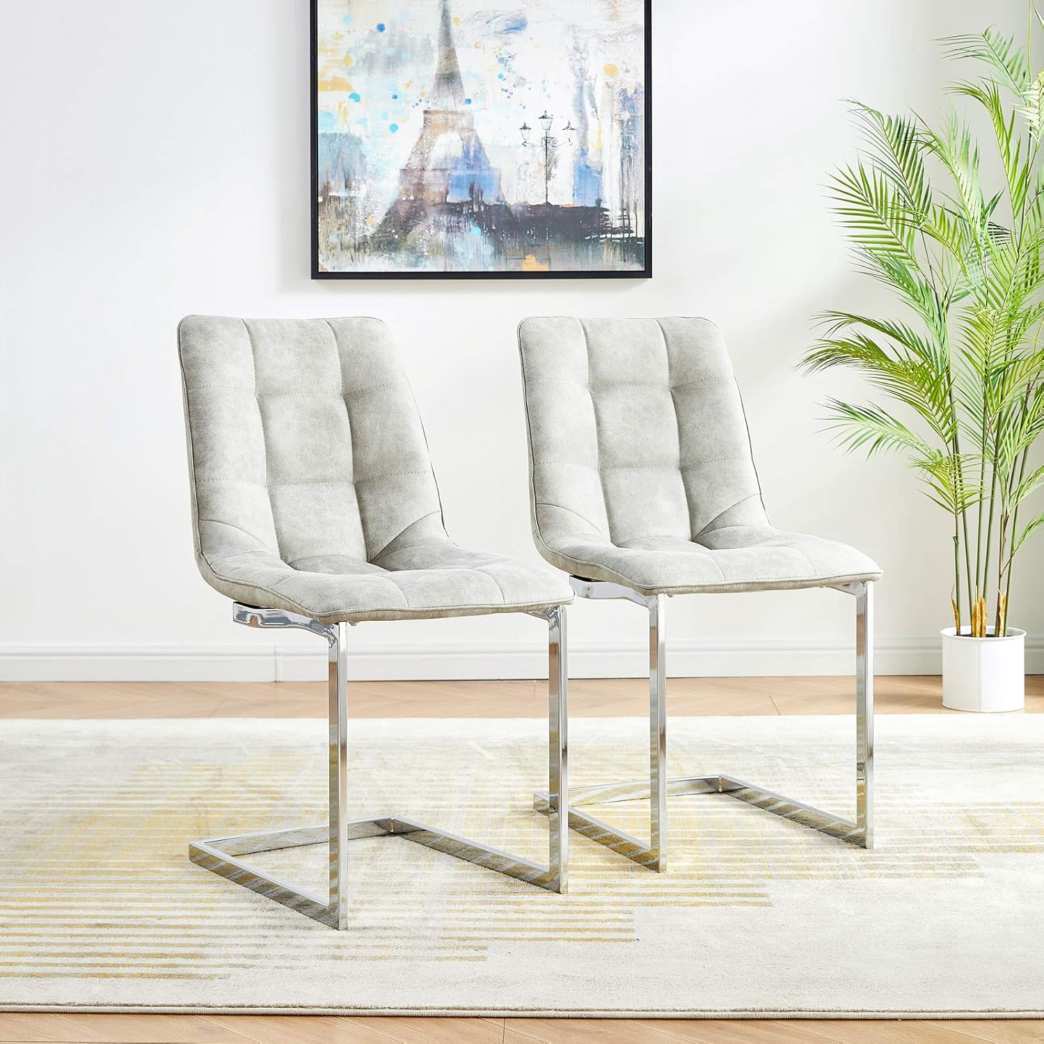 GIZZA Set Of 2 Moondy Dining Chairs