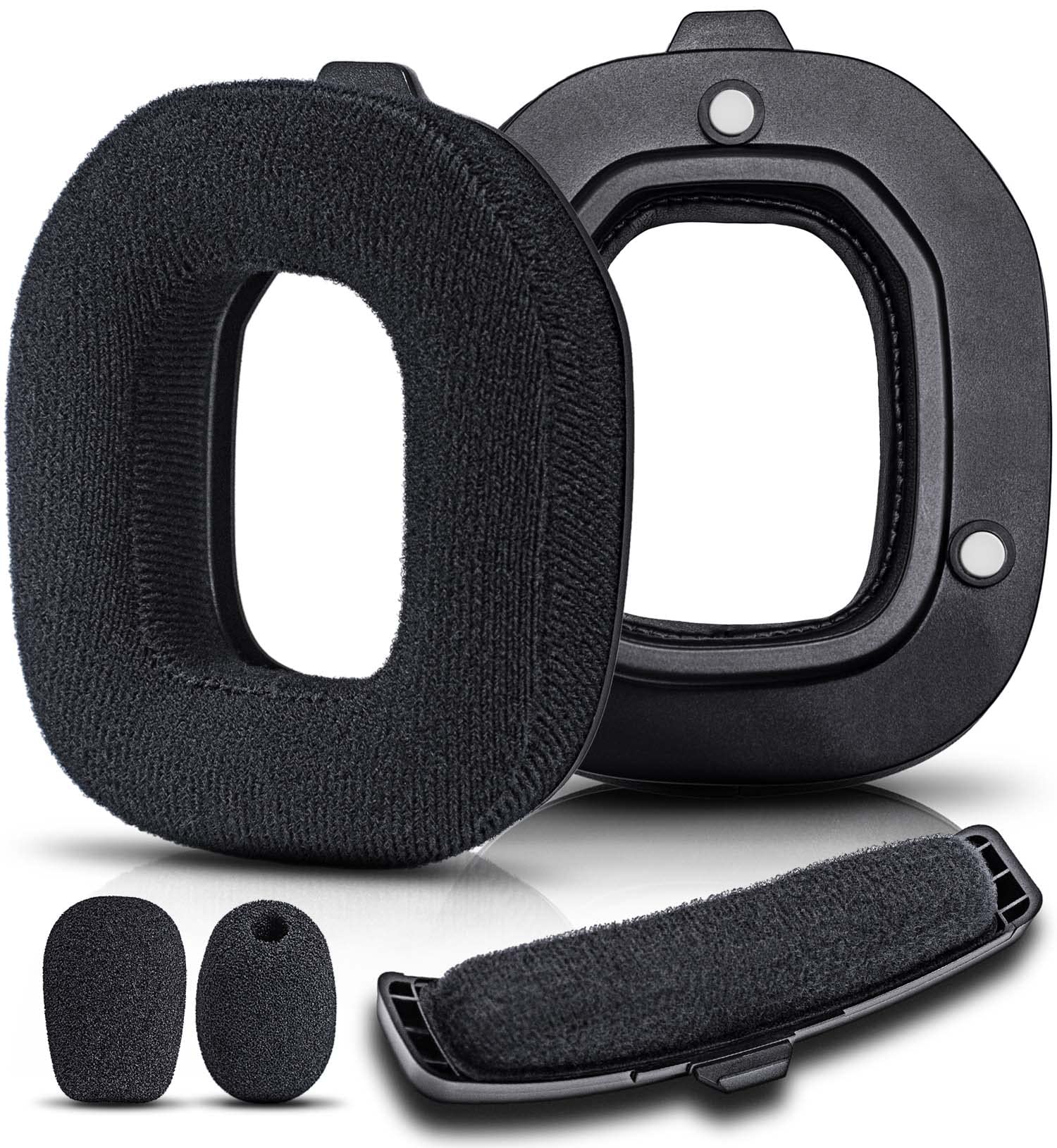 Photo 1 of A50 Mod Kit Gen 4 - Compatible with Astro A50 Gen 4 Headset I Ear Pads/Headband/Replacement Ear Cushions/Microphone Foam - Not Suitable for A50 Gen 3 (Soft Velour)