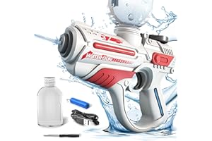 ROHSCE Electric Water Gun Pistol, Automatic Adult Water Pistol, Powerful Squirt Guns Long Range, Backyard Beach Party Toy, Pistolas De Agua Holiday Deals for Kids