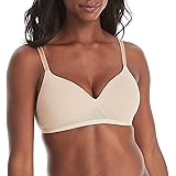 Hanes ComfortFlex Fit Women's Oh So Light Wireless Bra with Comfort Foam, Full-Coverage T-Shirt Bra (S-3XL), MHG521