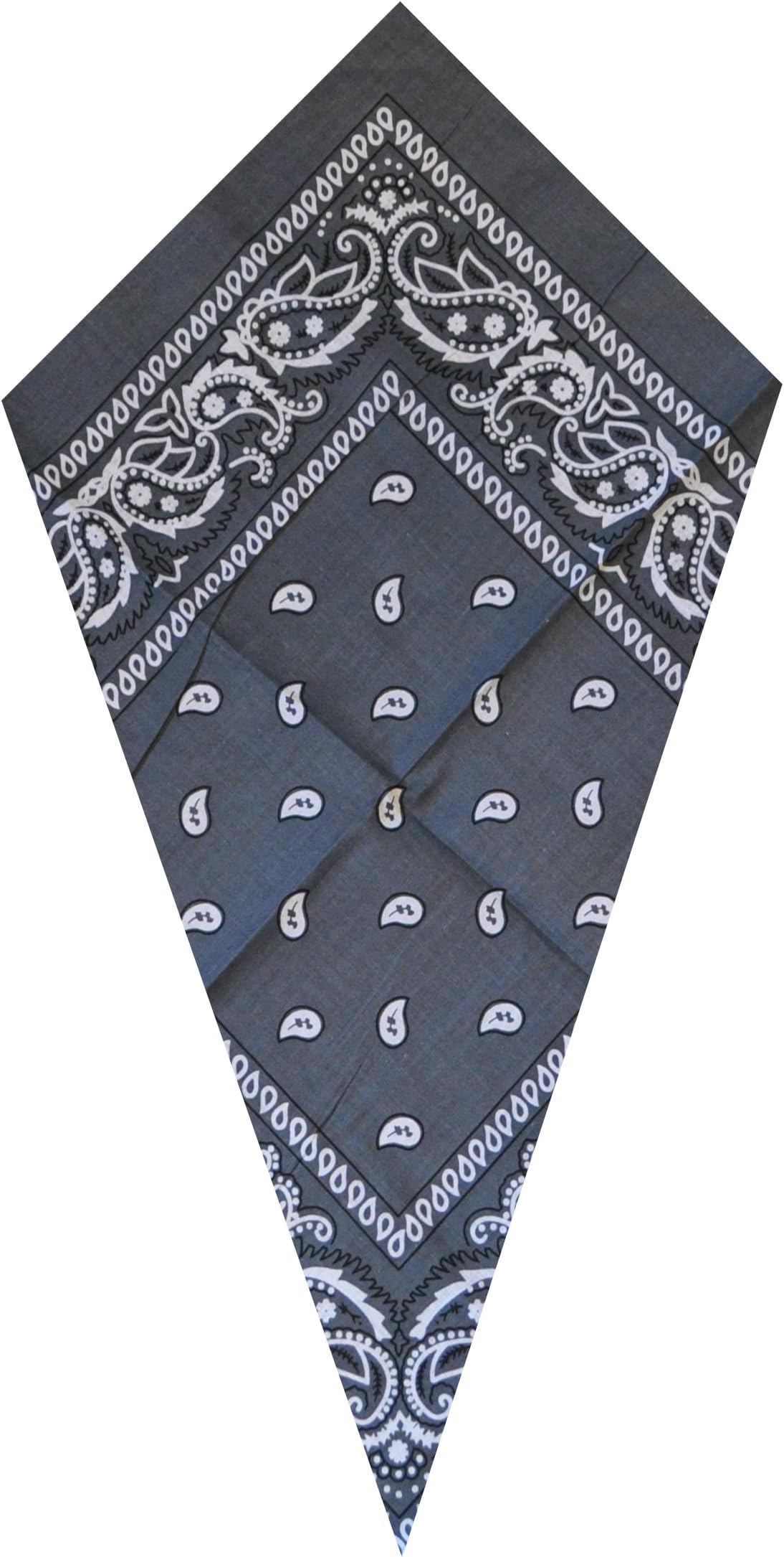 Paisley Bandana Head Scarf Headbands Handkerchief Cowboy Cotton Bib Party Face Covering Headwear For Motorcycling Mens Womens Unisex