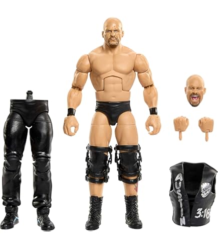 Amazon.com: WWE Stunning Steve Austin Elite Collection Series 81