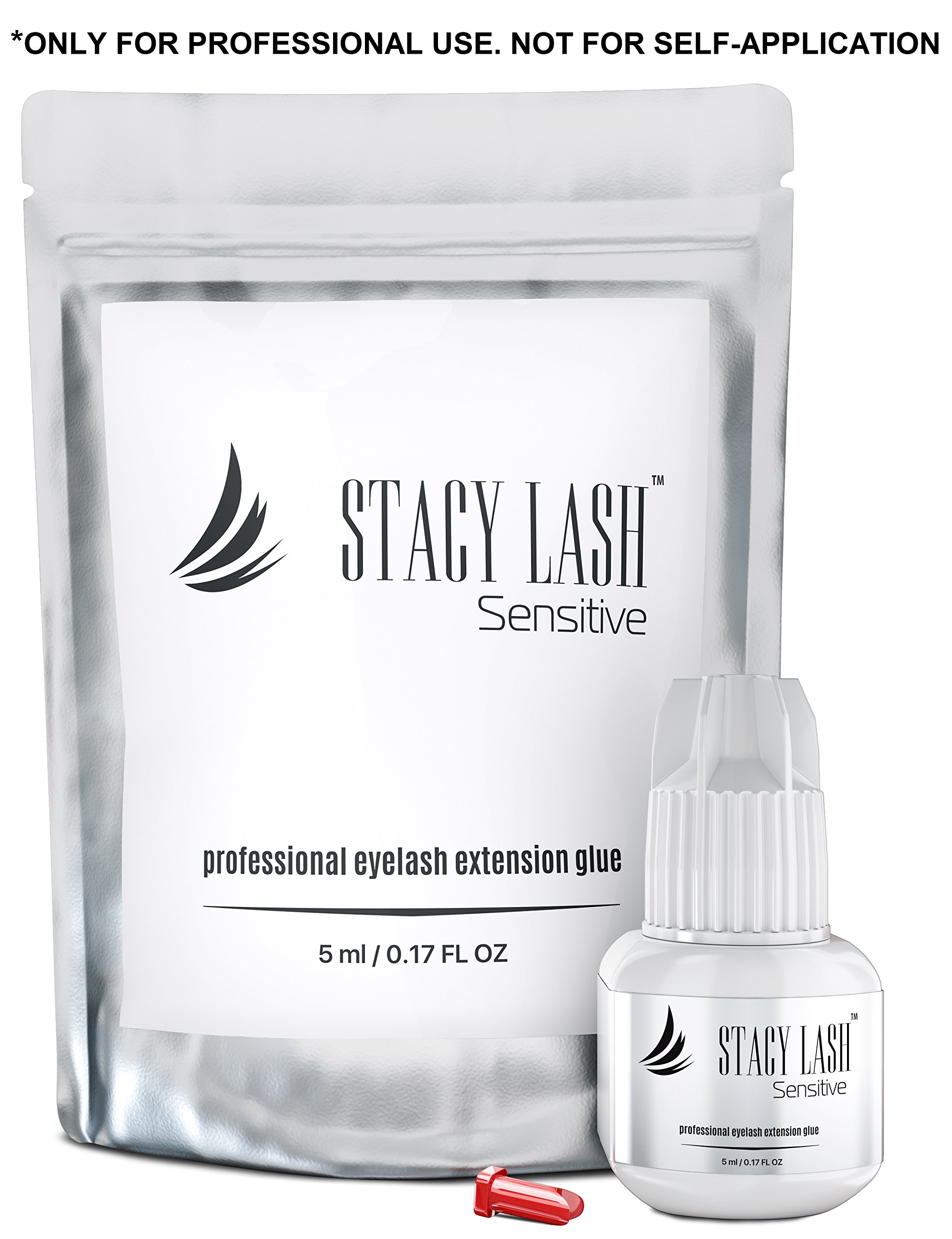 SENSITIVE Eyelash Extension Glue Stacy Lash 5 ml/LOW Fume / 5 Sec