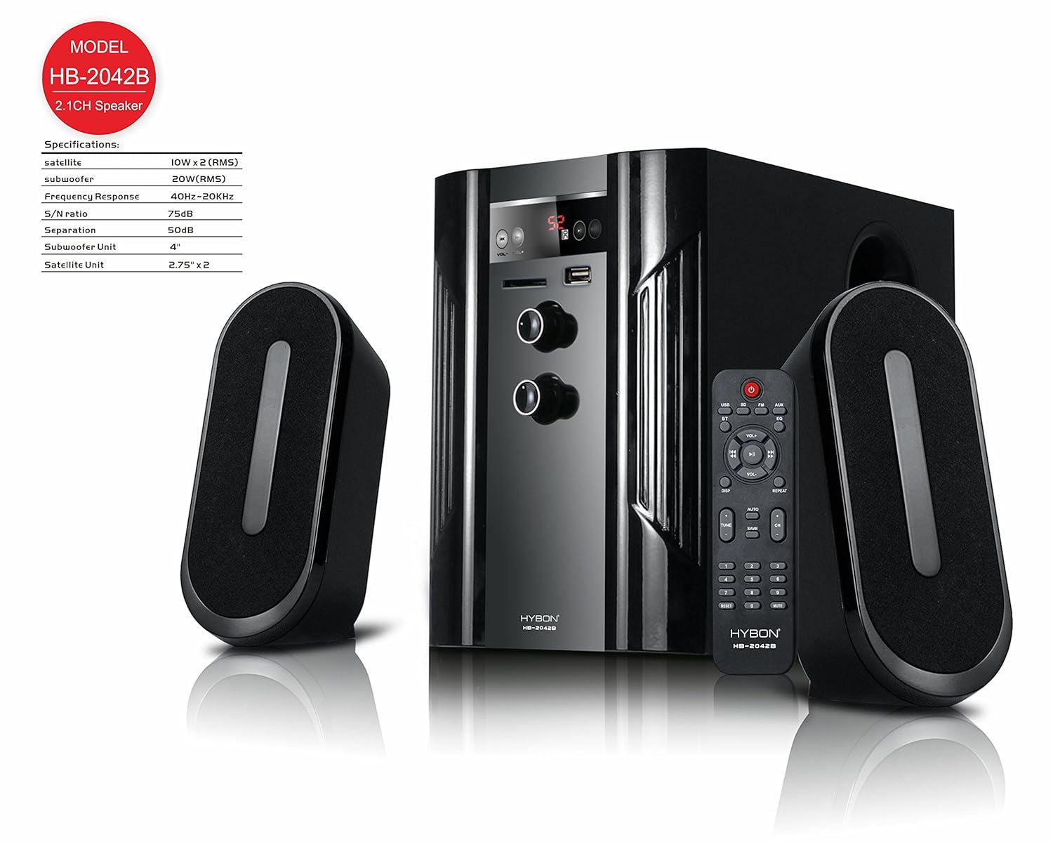 hybon home theater 2.1 price