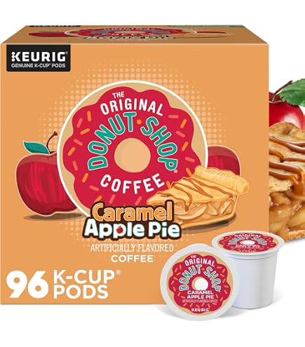 Amazon.com: The Original Donut Shop Caramel Apple Pie Coffee