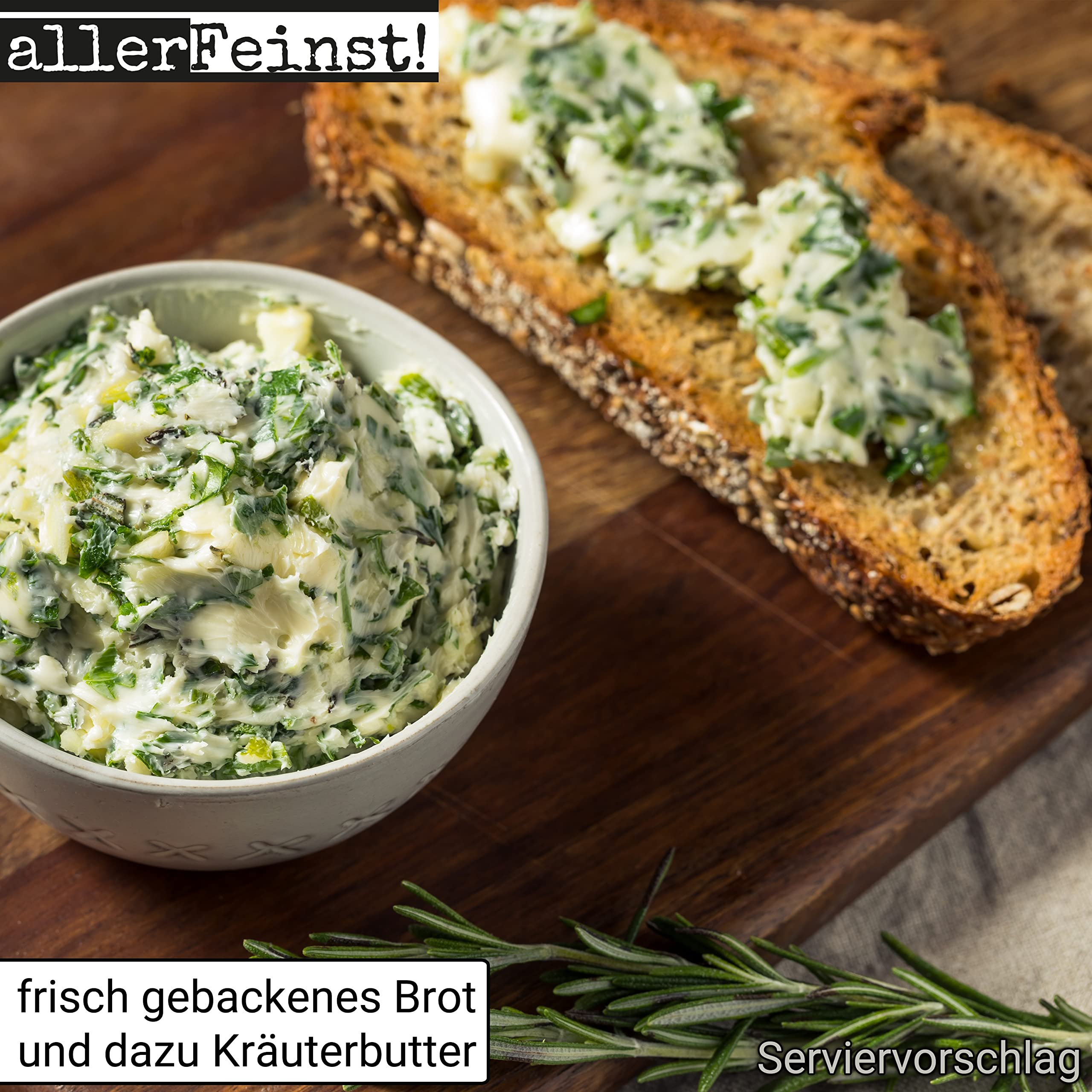 allerFeinst! - Brotgewürz - Premium Brot Gewürzmischung gemahlen - Für rustikales Bauernbrot und andere Brotback-Ideen, 1er Pack (1 x 100g) 5