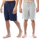 Fruit of The Loom Mens 2-Pack Jersey Knit Sleep Pajama Shorts