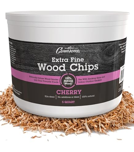 Caerons All Natural Extra Fine Pecan BBQ Wood Chips For Sokers  1 Cr573,563,1785,2380 Pt0 Sx300