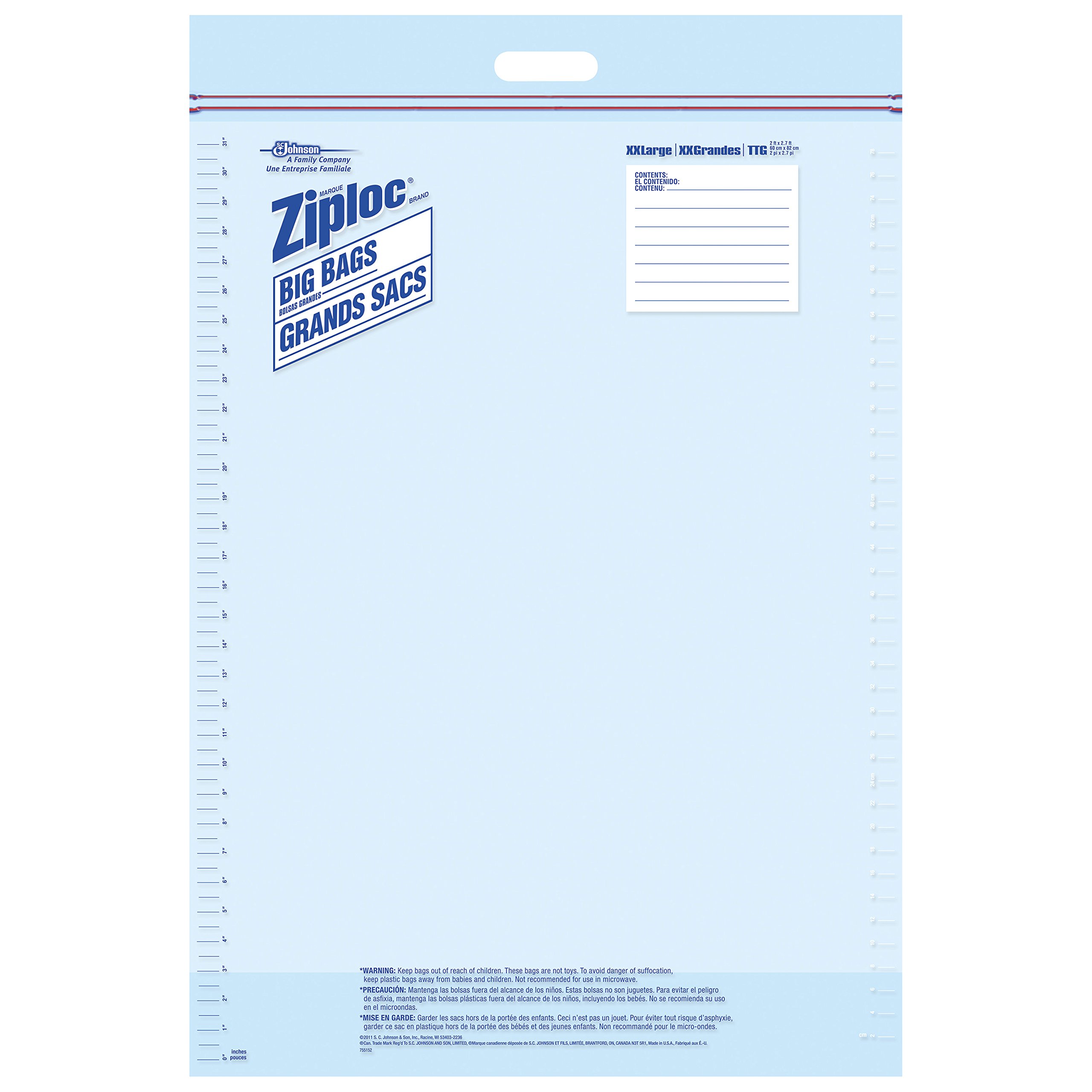 ZIPLOC BIG BAG XXL 3 Bags Pricepulse