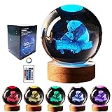 3D panda Crystal Ball lamp,3.15 inch K9 Crystal