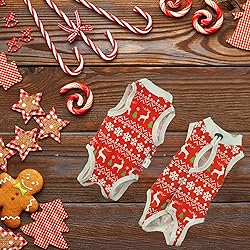 hipet Cat Christmas Clothes Costume Cat Surgical