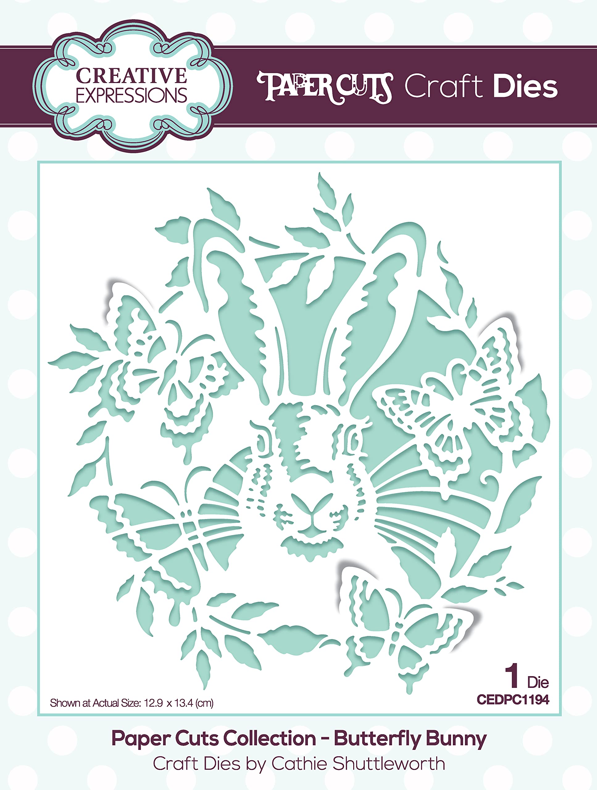 Paper Cuts - Butterfly Bunny - Craft Die