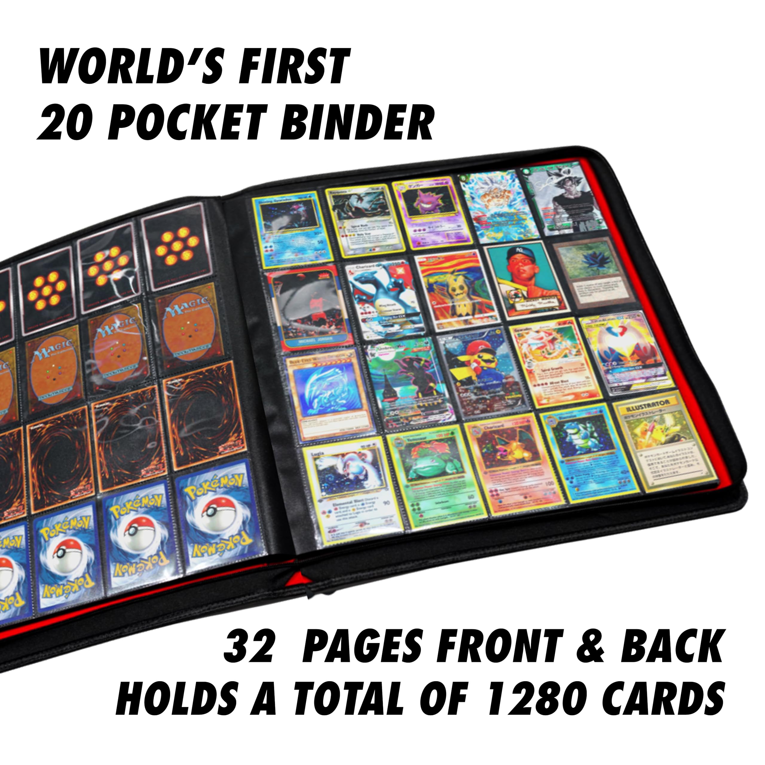 20 pocket card binder Splash 1 TCG Zipper and more Pokémon TCG: Pokémon Soda Pop
