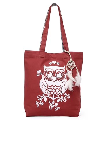 The House Of Tara Canvas Tote HTT 352 (Crimson Red)