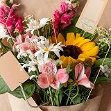 Mabor 20pcs Gold Heart Metal Place Card Holders Floral Picks 11.81in view 7