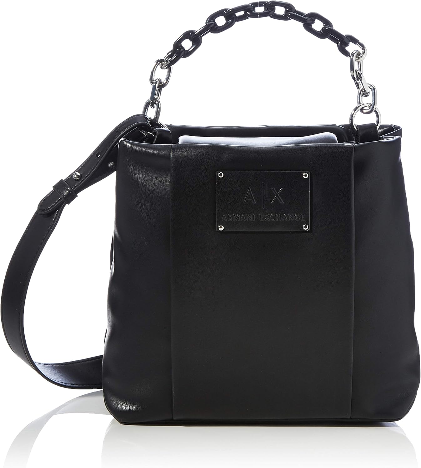 Armani Exchange Shoulderhandbags Women’s Tote, Black, TU Amazon.co.uk
