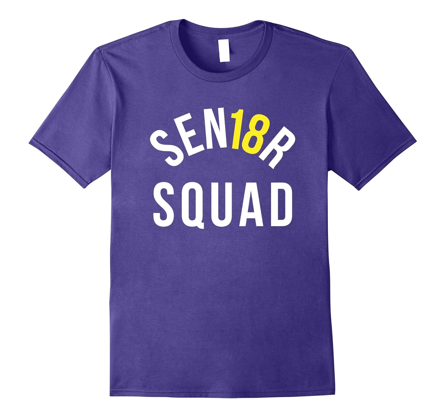 Sen18r (Senior) Squad Yellow Class of 2018 T-Shirt-ANZ