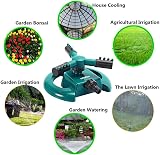 Garden Sprinkler 360° Rotating 3-Arm Automatic Lawn Watering System view 6
