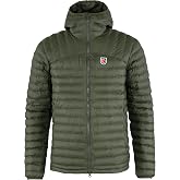Fjallraven Expedition Latt Men's Insulated Full-Zip Midlayer Hoody | Recycled Polyamide, Synthetic Fill, DWR Treated, Packable, Regular Fit, Fossil, Large