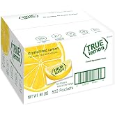 TRUE LEMON Water Enhancer, Bulk Pack 0.03 Oz - 500 Count (Pack of 1), 0 Calorie Drink Mix Packets For Water, Sugar Free, Lemon Flavor
