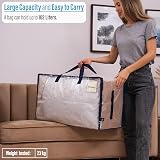 VENO Heavy Duty Extra Large Storage Bag 102L Clear Set of 4 view 2