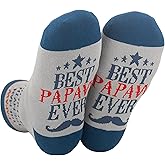 InnoBeta Papaw Gifts Socks, Papaw Gifts for Grandpa, One Size Crew Socks