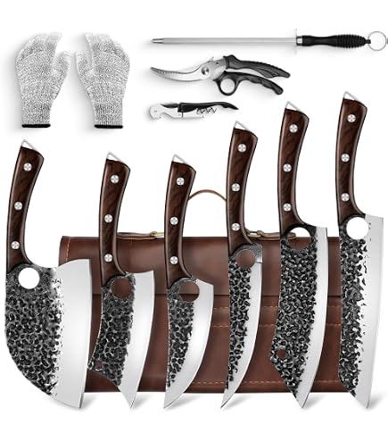 Amazon.com: FULLHI Chef/Butcher Fish Knife Set, High Carbon Steel