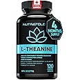 Nutratology L-Theanine 250MG Capsules | Canadian-Made | For Stress Management & Relaxation - Promotes Focus, Alertness & Clar